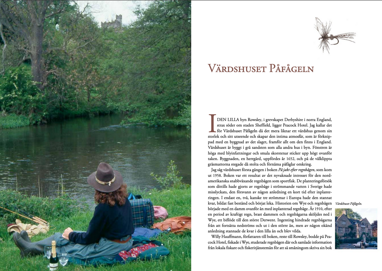 Flugfiskeströmmar – med flugspö längs glittrande vatten