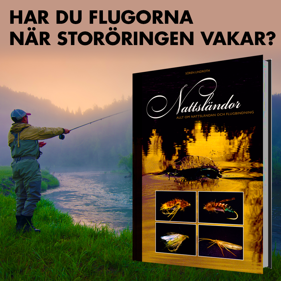 Nattsländor – flugfiske och flugbindning